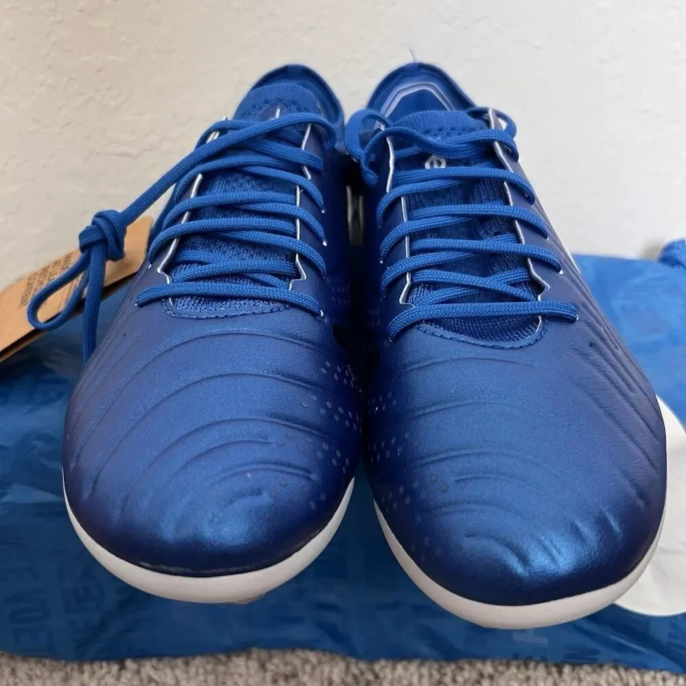 Nike Tiempo Legend 10 Elite FG Soar Blue White DV4328-400 Size 8 with bag New
